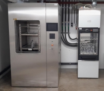 Installation Autoclave HST 8x6x9 & Washer KEN IQ-5 | Zirbus Technology